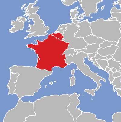 Map of Wallon language speakers.