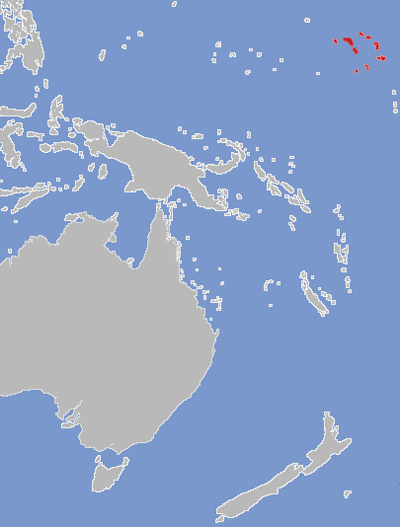 Map of Marshallese language speakers.
