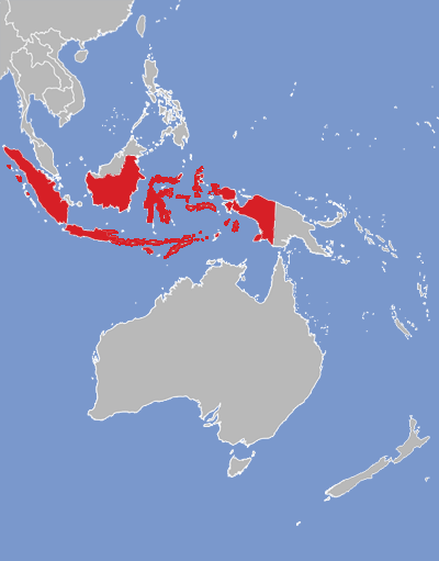 Map of Sundanese language speakers.