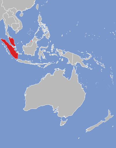 Map of Malay language speakers.