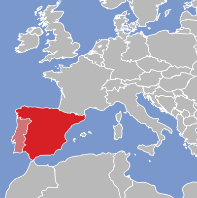 Map of Galician language speakers.